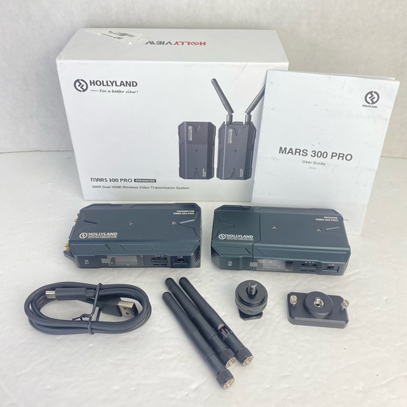 Hollyland Mars 300 PRO HDMI Loopout Wireless Video Transmitter/Receiver Enhanced - Picture 5 of 10